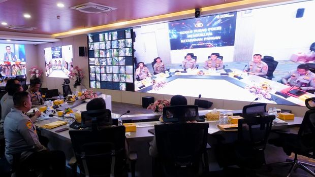 Polri menggelar pelatihan virtual 'Polisi Penggerak Ketahanan Pangan'