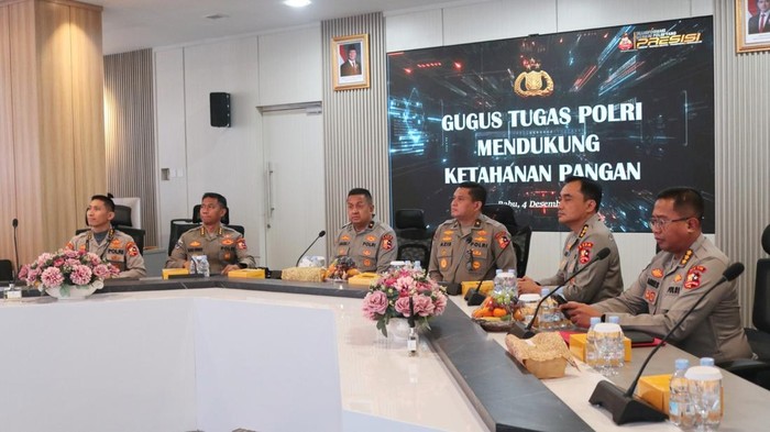 Polri menggelar pelatihan virtual Polisi Penggerak Ketahanan Pangan