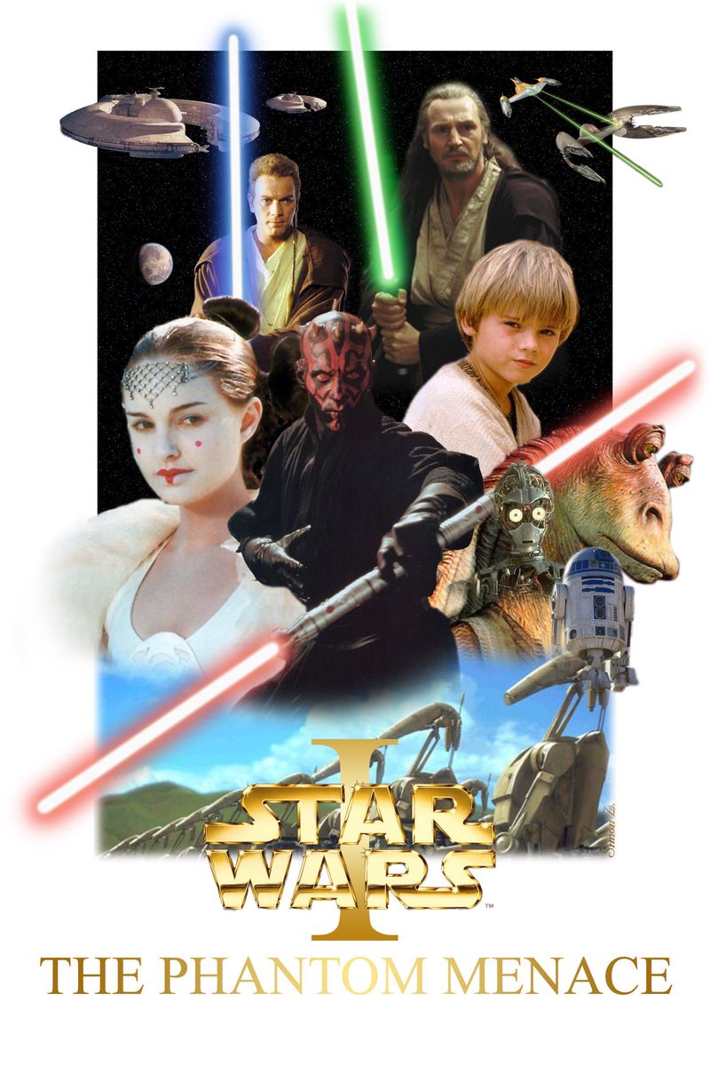 Poster Film Star Wars: Episode 1 - The Phantom Menace