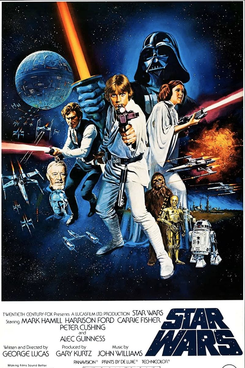 Poster Film Star Wars: Episode 4 - A New Hope