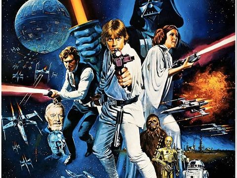 Poster Film Star Wars: Episode 4 - A New Hope Poster Film Star Wars: Episode 4 - A New Hope