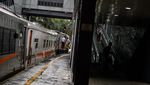 Potret Meningkatnya Keberangkatan Kereta Api