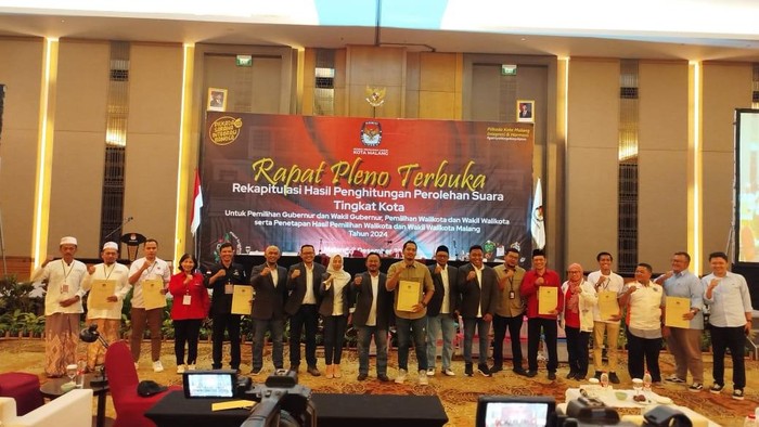 Rekapitulasi KPU Kota Malang