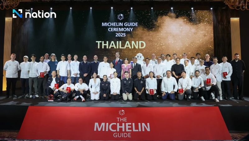 Inilah Restoran Peraih 3 Bintang Michelin Pertama di Thailand