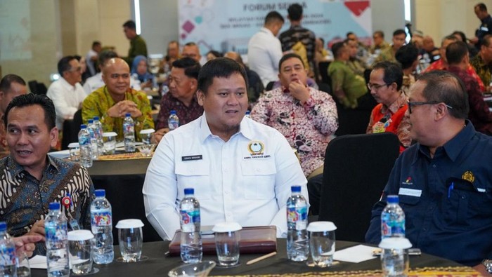 Sekda Banyuasin Erwin Ibrahim menghadiri acara pertemuan Forum Sekda Sumbagsel bersama SKK Migas