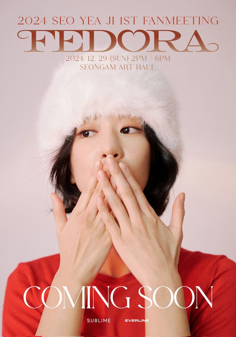 Seo Ye Ji mengadakan fanmeeting pada 29 Desember 2024