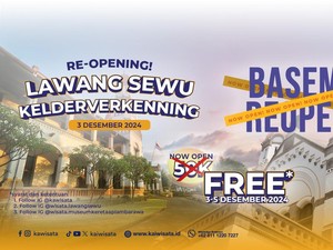 Ruang Bawah Tanah Lawang Sewu Kembali Dibuka, Gratis Sampai Besok