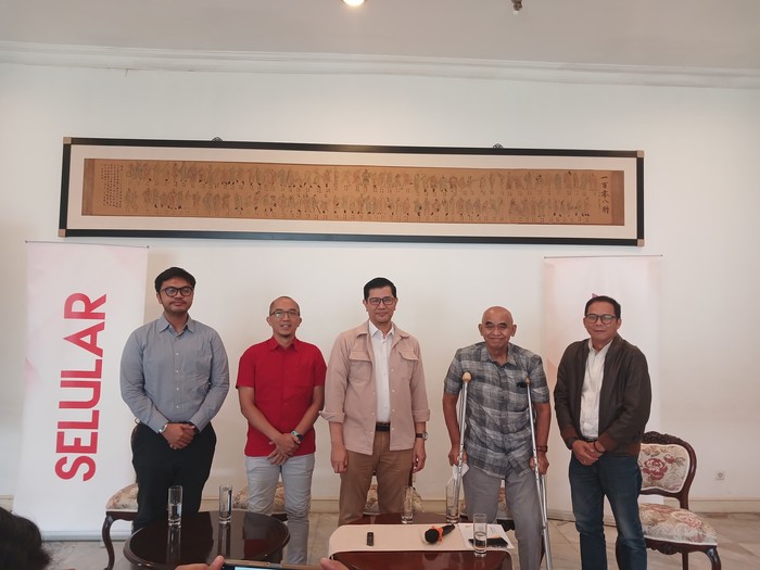 acara diskusi Selular Business Forum (SBF) dengan tema Menghitung Untung Rugi Larangan iPhone 16 Bagi Masyarakat dan Negara