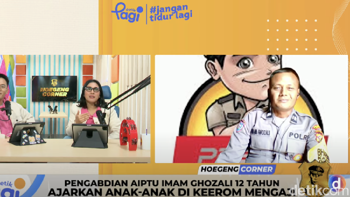 Aiptu Imam Ghozali di Hoegeng Corner
