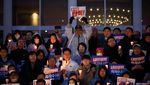 Aksi Nyala Lilin Warga Korsel Desak Presiden Yoon Suk Yeol Mundur