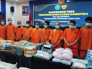 BNN Ungkap 15 Kasus Narkotika, Ada Jaringan Malaysia-Sumatera-Kalimantan