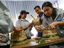 Intip Kreasi Anyaman di Workshop Lingkungan Astra