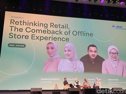 Jakarta Modest Summit 2025 kembali digelar di The Ballroom at Djakarta Theater, Sarinah Jakarta Pusat (5/12/2024). Jakarta Modest Summit 2025 kembali digelar di The Ballroom at Djakarta Theater, Sarinah Jakarta Pusat (5/12/2024).