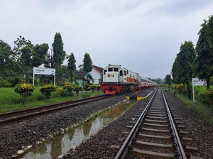 Sempat Terganggu, Kini Jalur KA Stasiun Pohgajih-Kesamben Normal Kembali