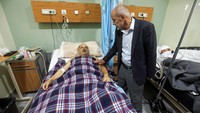 Korban luka juga bertambah menjadi 16.638 orang terluka. Reuters/Aziz Taher.