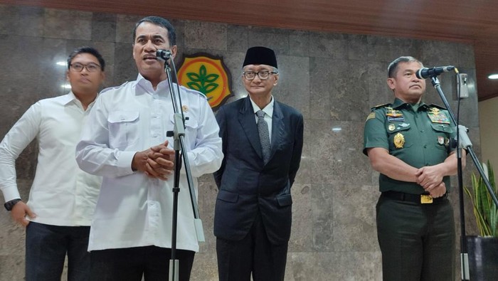 Mentan Gelar Rapat Koordinasi Percepatan Swasembada Pangan, Kamis (5/12/2024).