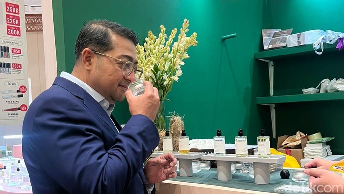 Menteri Ekonomi Kreatif Teuku Riefky Harsya. (Brigitta/detikcom)