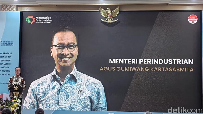 Menteri Perindustrian (Menperin) Agus Gumiwang Kartasasmita