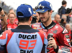 Marini pada Bagnaia: Kalahkan Marquez, lalu Jadi Salah Satu GOAT