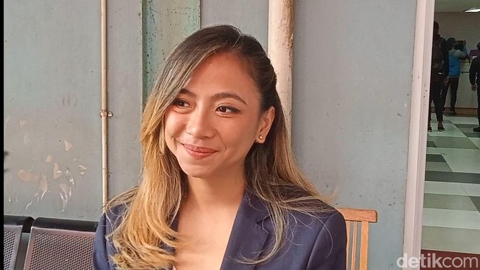 Nadia Vega saat ditemui di kawasan Transmedia.