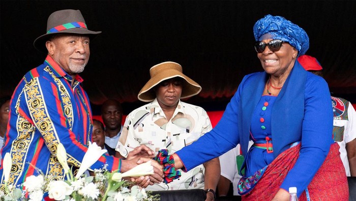 Namibia mengukir sejarah baru. Kini, negara di benua Afrika itu memiliki presiden wanita pertama yakni Netumbo Nandi-Ndaitwah.