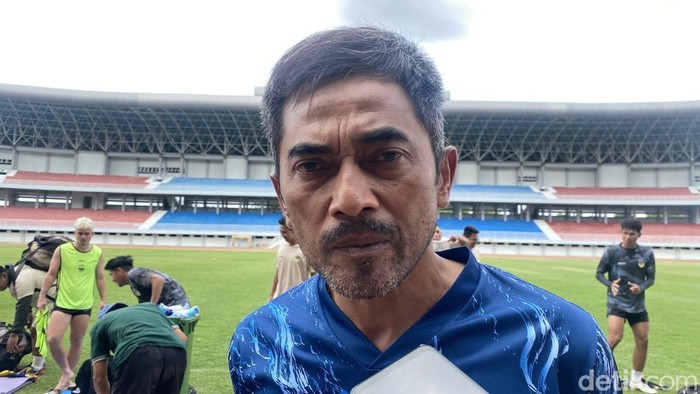 Pelatih PSIM Jogja, Seto Nurdiantoro saat ditemui di Stadion Mandala Krida, Umbulharjo, Kota Jogja, Kamis (5/12/2024).