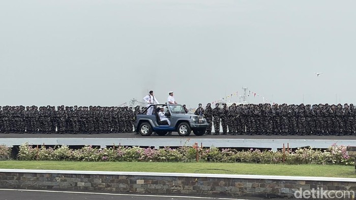 Peringatan Hari Armada di Koarmada II Surabaya