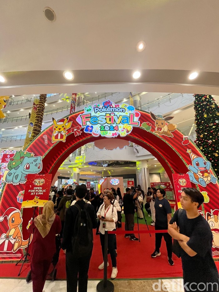 Pokemon Festival 2024 digelar mulai 5 Desember 2024 hingga 5 Januari 2025 digelar di Central Park Mall, NEO SOHO Mall, dan Tribeca Park.