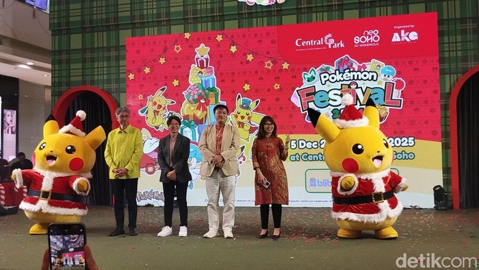 Pokemon Festival 2024 digelar mulai 5 Desember 2024 hingga 5 Januari 2025. Pokemon Festival 2024 digelar mulai 5 Desember 2024 hingga 5 Januari 2025 digelar di Central Park Mall, NEO SOHO Mall, dan Tribeca Park.