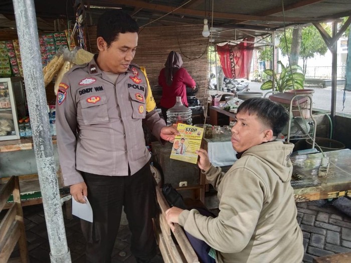 Polres Nganjuk sosialisasi judi online