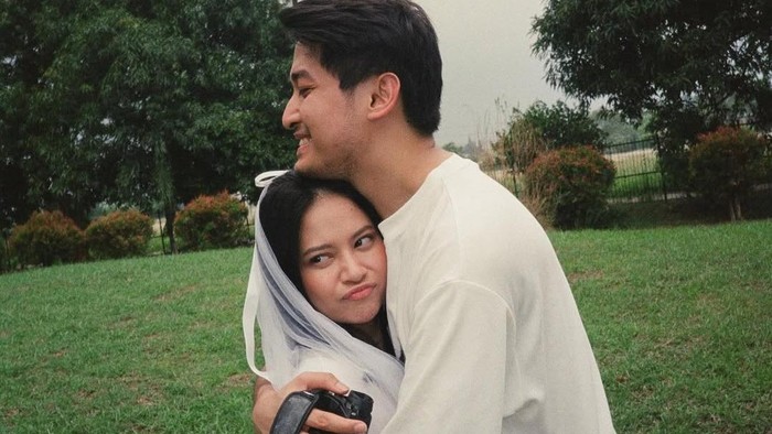 Potret Hanggini dan Lutfi Aulia