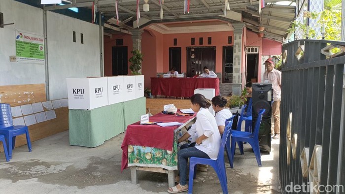PSU di Kelapa Lima, Kupang, Kamis (5/12/2024). (Simon Selly/detikBali).