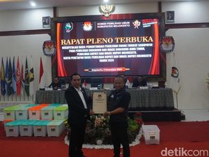 Hasil Pilkada 2024 di Mojokerto, Khofifah dan Gus Barra Unggul
