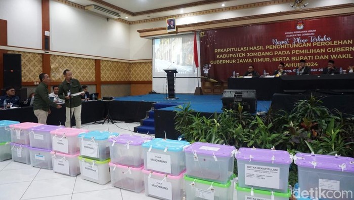 Rekapitulasi KPU Jombang