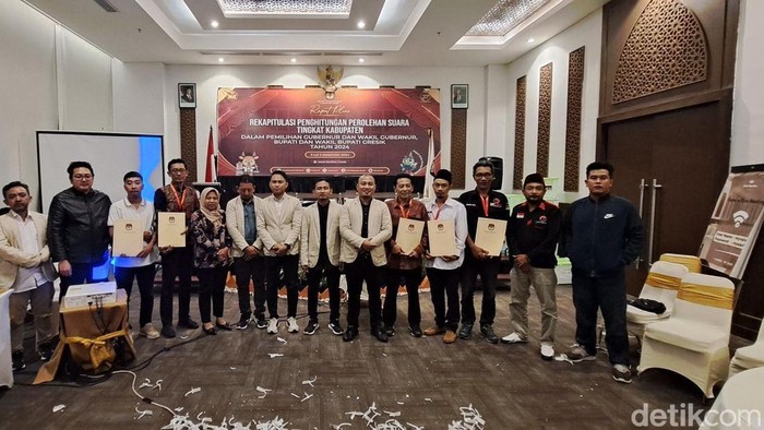 Rekapitulasi suara Pilbup Gresik