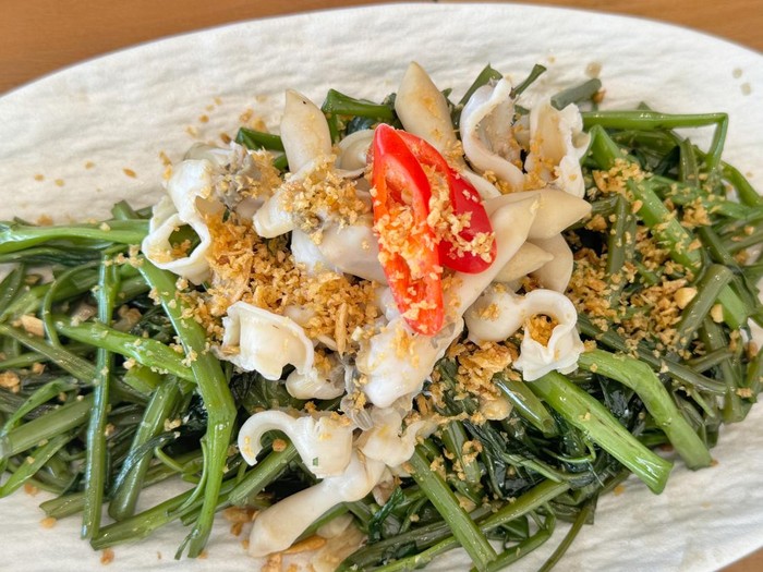Resep Tumis Kangkung dan Cumi