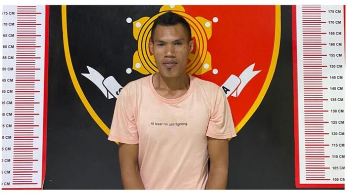 Ruslan Efendi (30), pelaku pencurian motor bersenpi di Musi Rawas ditangkap polisi