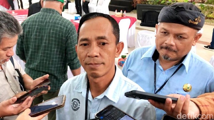 Saksi nomor urut 2 Pilbup Ciamis yang juga Perwakilan Setgab Koalisi Ciamis Maju Andang Irpan Sahara.