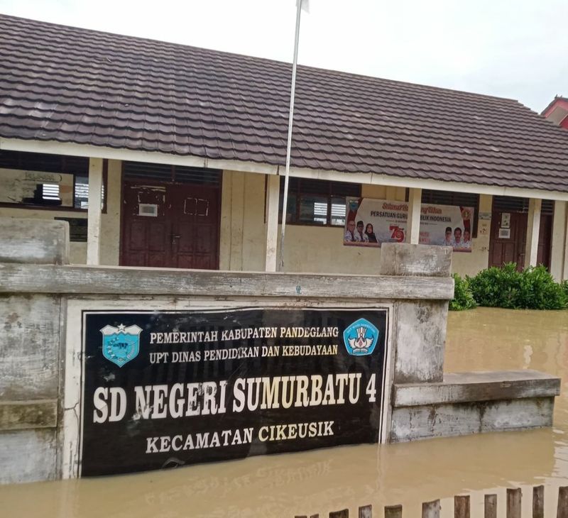 Situasi banjir di Pandeglang, Banten. (Dok Istimewa)