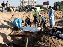 Warga Lebanon Pindahkan Jenazah Keluarga di Tengah Gencatan Senjata