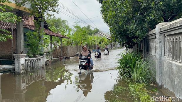 Banjir di Desa Salen Mojokerto