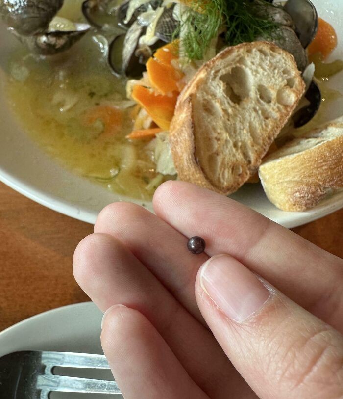 Benda aneh dalam makanan 10 Temuan Benda Aneh dalam Makanan, Mutiara hingga Kecoak