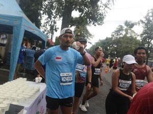 Le Minerale Dukung 10.500 Pelari Taklukkan Rute Borobudur Marathon 2024