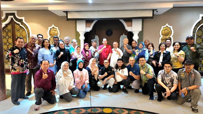 Calon Ketua Umum Komite Olahraga Masyarakat Indonesia (KORMI) Adil Hakim mengumpulkan pimpinan Induk Organisasi Olahraga (INORGA) jelang Musyawarah Nasional (Munas) pekan depan Ada apa?