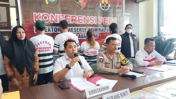 Dirreskrimum Polda Kepri, Kombes Dony Alexander.