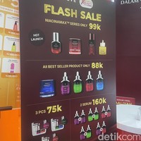 Serum harga terjangkau bisa didapatkan di Trueve. Sejumlah opsi best seller dijual Rp 88 ribu. Adapun bundle 2 serum yang bisa dimiliki seharga Rp 160 ribu. Sedangkan bundle 3 produk seharga Rp 75 ribu sayang dilewatkan.  Foto: Rahmi Anjani/Wolipop