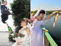 Foto Wedding Rusia Bikin Ngakak