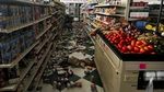 Gempa M 7 Bikin Supermarket Berantakan di California