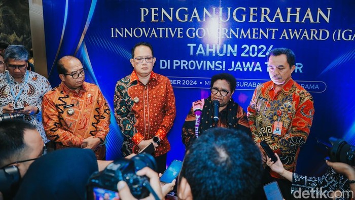 Jatim raih pengharaan Provinsi Terinovatif dalam ajang Penganugerahan IGA 2024