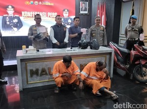 Jambret yang Viral Pukul Ibu di Kota Malang Tertangkap